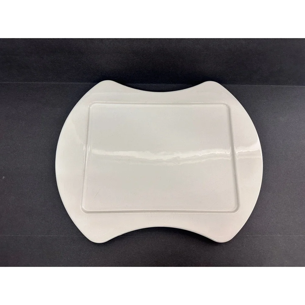 Bizzirri Handmade Platter Serving Dish Plate White Made in Italy